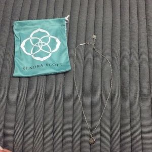 Kendra Scott tear drop necklace